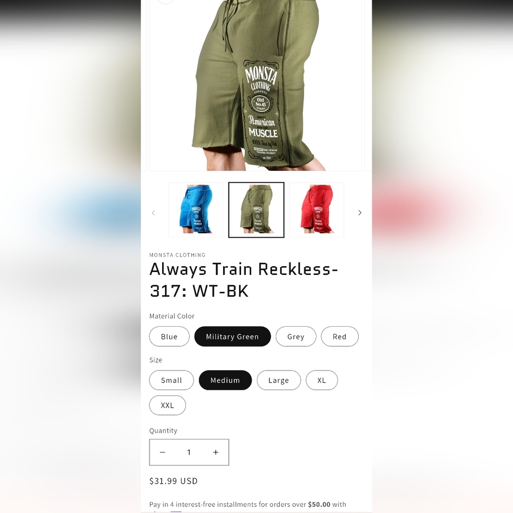 Men's shorts